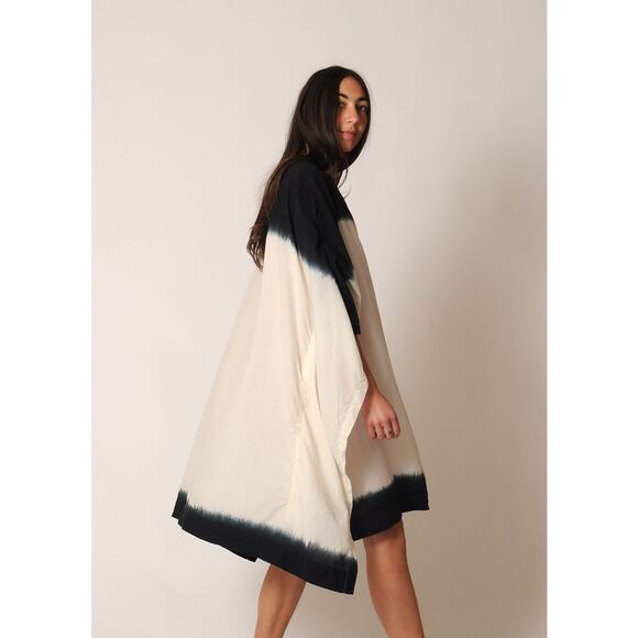 UZI NYC Dip Dye Caftan One Size - Picture 5 of 9